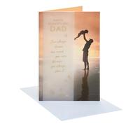 UK Greetings | Father's Day Card for Dad | Dad and Son Image Design