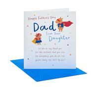 UK Greetings | Father's Day Card for Dad from Daughter | With Envelope