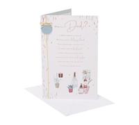 UK Greetings | Father's Day Card for Dad | Heartfelt Design | With Envelope