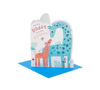 UK Greetings Father's Day Card for Daddy from Your Daughter - Adorable Design