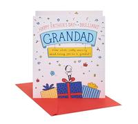 UK Greetings Father's Day Card for Grandad | Oodles Design | With Envelope