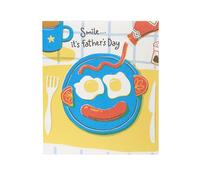 UK Greetings Father's Day Card for Him - Funny Breakfast Design
