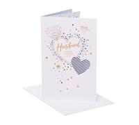 UK Greetings Father's Day Card for Husband - Love Heart Design