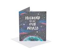 UK Greetings Father's Day Card for Husband - Our World Design