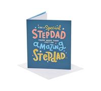 UK Greetings Father's Day Card for Stepdad | Special Design | With Envelope