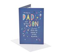 UK Greetings Father's Day Card from Your Son | Stars Design | With Envelope