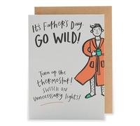 UK Greetings | Father's Day Card | Go Wild Design | With Envelope