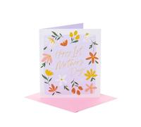UK Greetings First Mother's Day Card - Floral Design
