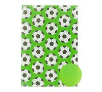 UK Greetings Football Giftwrap for Boys/Kids - 2 Sheets & 2 Tags
