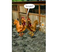 UK Greetings Funny Birthday Card for Him - Hilarious Chicken Joke - Birthday Card for Him, Brown, 344304-0-1