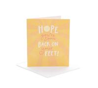 UK Greetings | Get Well Soon Card | Sympathy/Thinking of You | Her/Him | Sunshine Design | With Envelope | 165 x 190 mm