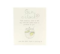 UK Greetings - Gin O'Clock Wonderful Part Of The Day Birthday Greeting Card Funny Cards