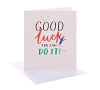 UK Greetings | Good Luck for Exams Card | Pencil and Handlettering Design