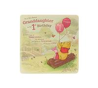 UK Greetings | Granddaughter 1st Birthday Card | Happy Birthday Gifts | Her, Girls, Women | Disney Design | With Envelope | 216 x 216 mm