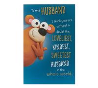 UK Greetings Husband Birthday Card - Funny Design