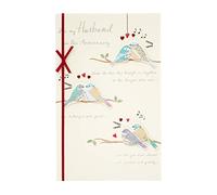 UK Greetings Husband Wedding Anniversary Card - Anniversary Card Husband - Anniversary Card for Him - Anniversary Card Romantic - Wedding Anniversary
