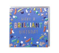 UK Greetings Kindred - Have A Brilliant Birthday - Confetti Card