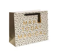 UK Greetings Large Gift Bag for Her/Friend - Gold Foil Balloon Design