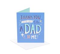 UK Greetings Like a Dad Father's Day Card for Him - Blue Design