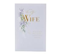 UK Greetings Loss of Wife Sympathy Card for Him/Her/Friend - Soft Design