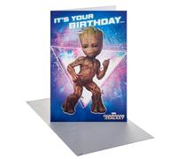UK Greetings | Marvel Guardians of the Galaxy Birthday Card | With Envelope