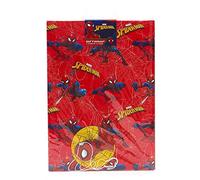 UK Greetings Marvel Spiderman, Superhero, Birthday Boy Wrapping Paper,Red,2 sheets, 2 tags
