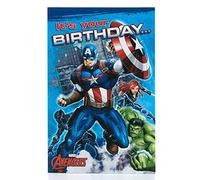 UK Greetings Marvel The Avengers Birthday Card for Him/Boy - Pop-Up Design
