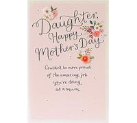 UK Greetings Mother's Day Card for Daughter - Proud Design