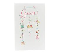 UK Greetings Mother's Day Card for Gran With Envelope - Pretty Design