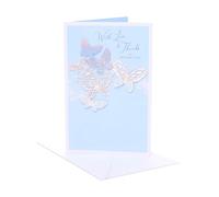 UK Greetings Mother's Day Card for Her - Light Blue Design