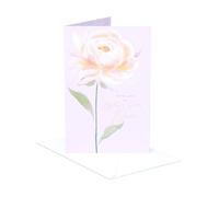 UK Greetings | Mother's Day Card for Mum | Pink Rose Design | With Envelope