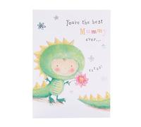 UK Greetings Mother's Day Card for Mummy - Cute Dino Design