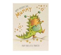 UK Greetings Mother's Day Card for Mummy - Cute Monster Design
