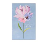 UK Greetings Mother's Day Card With Envelope - Warm Floral Design