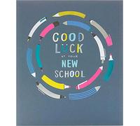 UK Greetings Moving School Card - Good Luck Card - Good Luck at New School Card - New School Card for Child - Moving School Good Luck Card 640980
