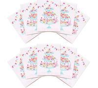 UK Greetings Multipack of 10 Greeting Cards With Envelopes - Blank Inside - Stationery Card Set - Perfect for a Variety of Occasions