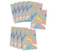 UK Greetings Multipack of 10 Thank You Cards for Him/Her/Friend - For Teacher/Gift Appreciation & Other Events - Bright Designs