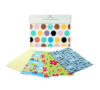 UK Greetings Multipack of 20 Assorted Wrapping Paper Sheets | Bright Design