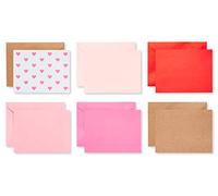 UK Greetings | Multipack of 200 Single Panel Blank Cards | Card Making Supplies | Arts & Crafts | Bright Designs | With Envelopes | 10.2 x 13 cm