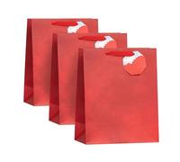 UK Greetings | Multipack of 3 Large Gift Bags | Red Design