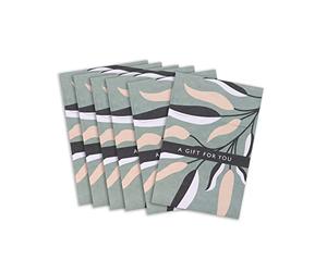 UK Greetings Multipack of 6 Money Wallets for Him/Her/Friend - Botanical Design