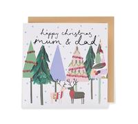 Kindred - Happy Christmas Mum & Dad - Christmas Card