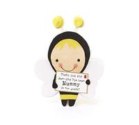UK Greetings Mummy Birthday Card - Birthday Card for Her - Cute Bumble Bee Costume Design, Multi