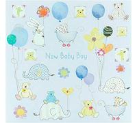UK Greetings | New Baby Boy Card | Teddy Bear Design | With Envelope