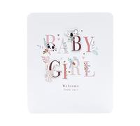 UK Greetings New Baby Card For Baby Girl With Envelope - Letter Design