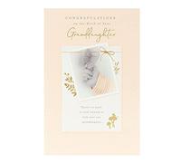 UK Greetings | New Granddaughter Card | Heartfelt Design | With Envelope