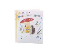 UK Greetings | New Home Card | House Warming | Her/Him | Hedgehog Design | With Envelope | 159x184mm
