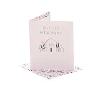 UK Greetings | New Home Card | House Warming | Her/Him | Wonderful Design | With Envelope | 13.7x15.9cm