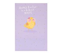 UK Greetings Niece Easter Card - Easter Card For Niece, Multi, 121x184mm