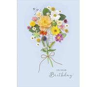 On Your Birthday Floral Birthday Greeting Card Into The Meadow Range Cards